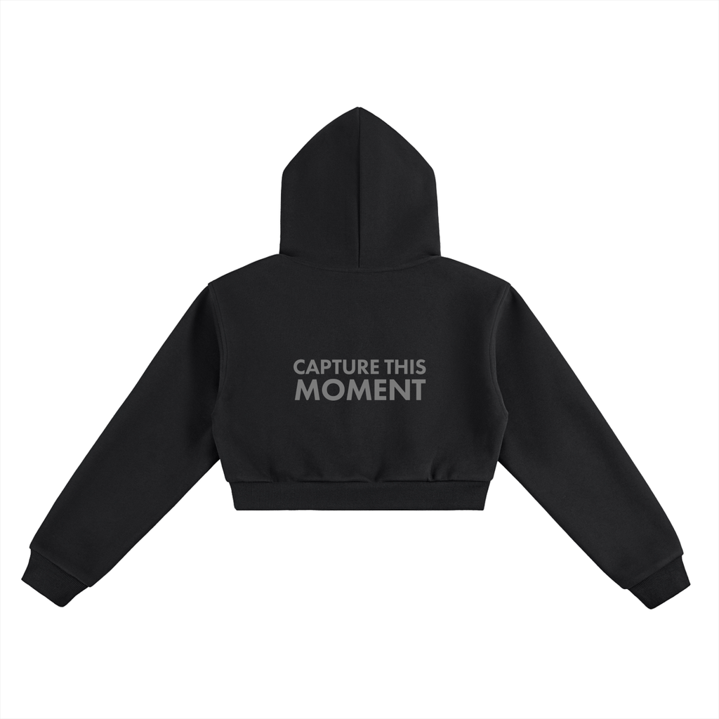 Statement Cropped Hoodie